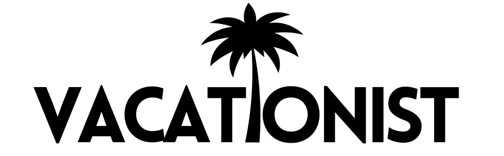 vacation dress and swimwear brand's logo